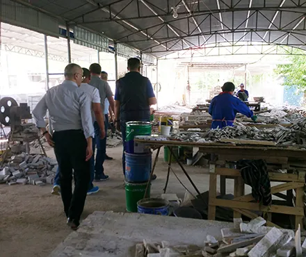 stone mosaic factory